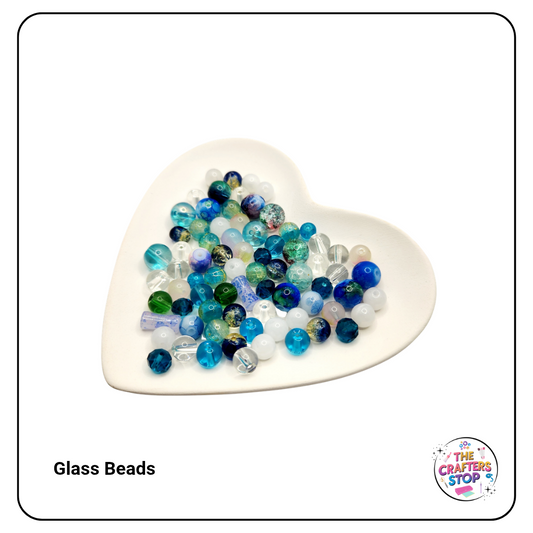 Colour Themed Glass Beads Mixes