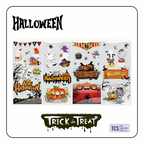 Tall Halloween Trick or Treat Bags (X50)