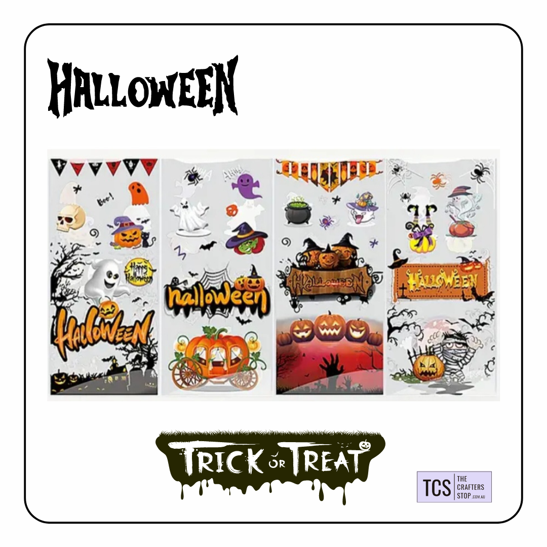 Tall Halloween Trick or Treat Bags (X50)