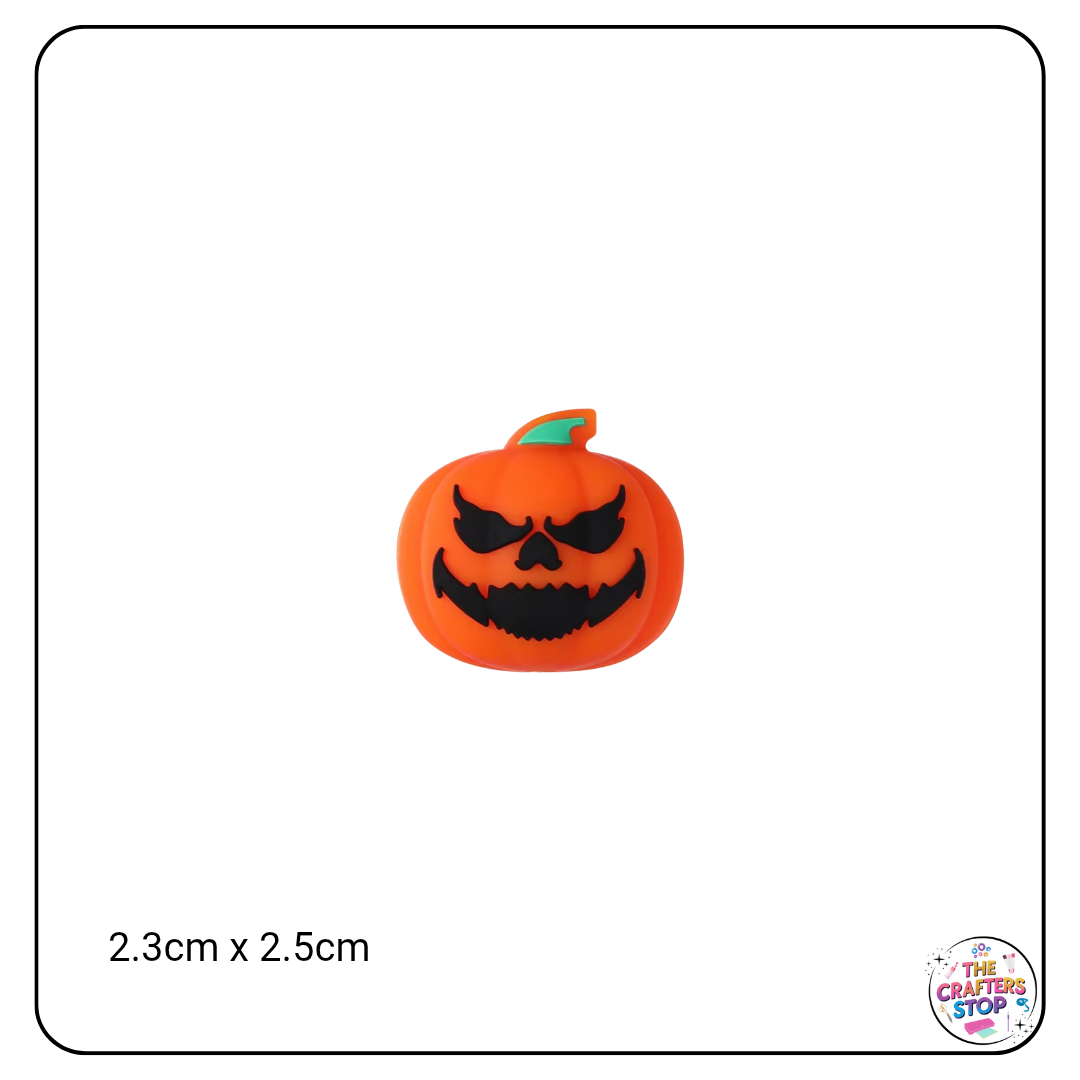 Halloween Pumpkin Focal Beads