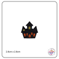 Halloween Haunted House Focal Beads