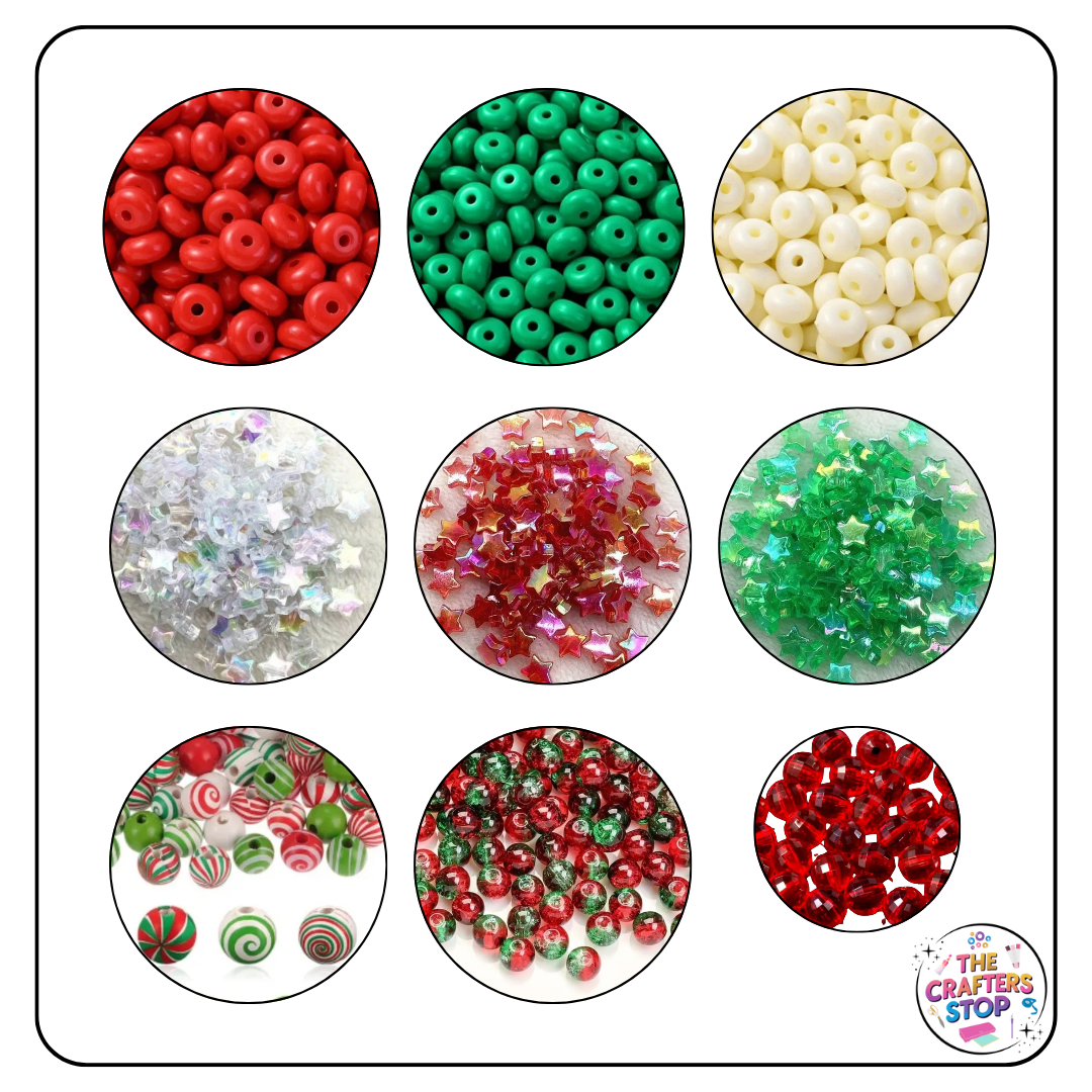 Christmas Bead Mix 40g/80g