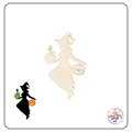 Halloween Wooden Cutout Shapes - Witch