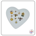 Bee & Flower Themed Charms