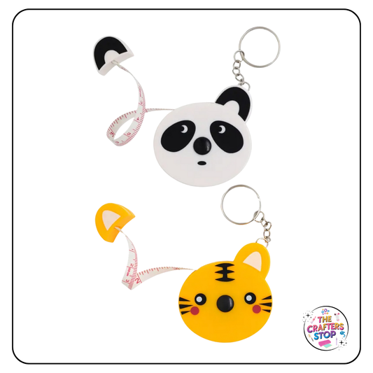 Retractable Animal Theme Measuring Tapes