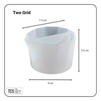 Split Silicone Resin Cup (3 Styles)