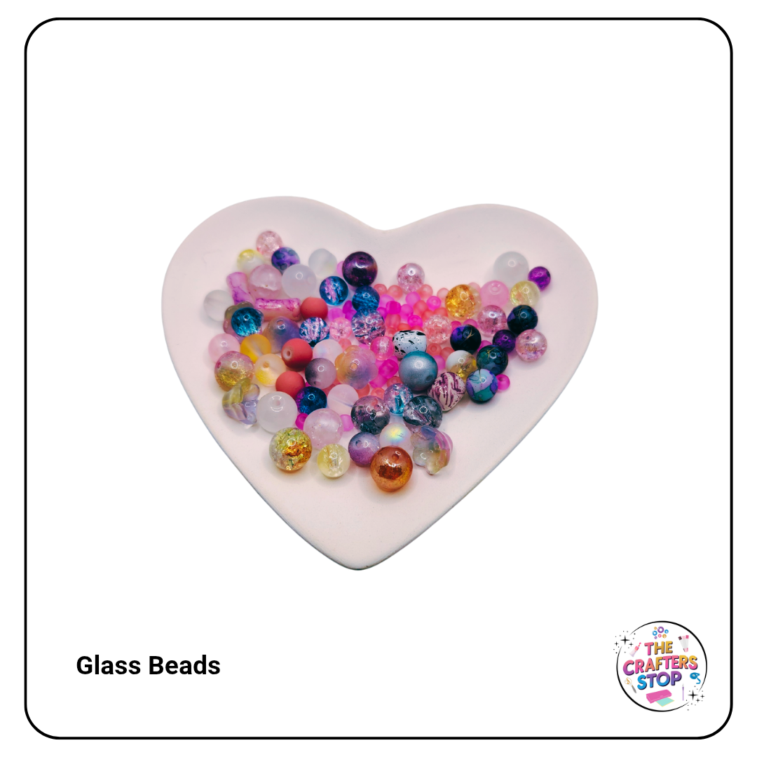 Colour Themed Glass Beads Mixes