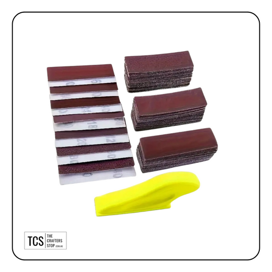 Replacement Sanding Sheets for Handheld Craft Sander