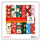Christmas Design Paper Pad (3 Designs)