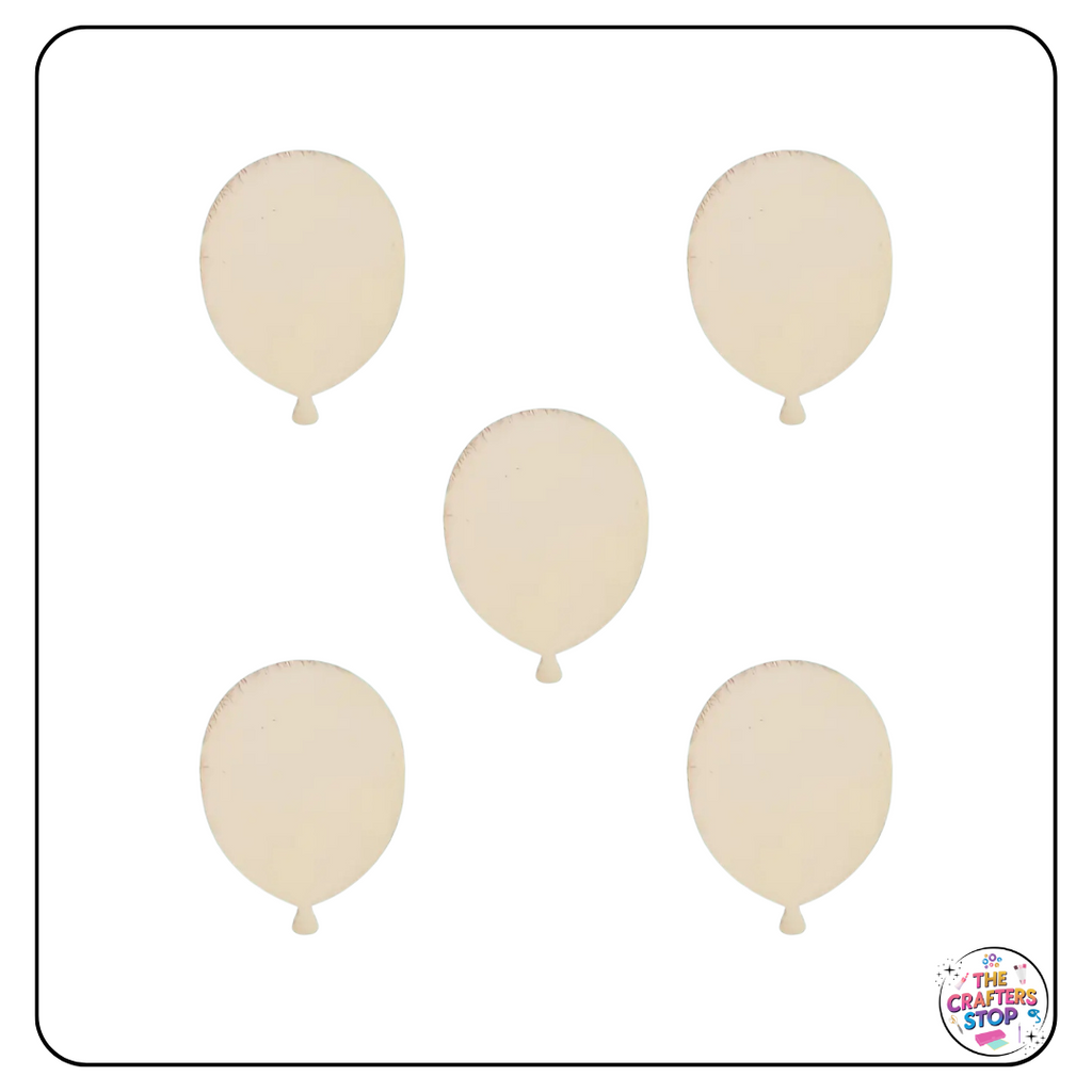 Decorative Wooden Balloon Blanks