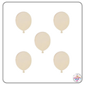 Decorative Wooden Balloon Blanks