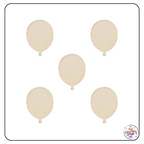 Decorative Wooden Balloon Blanks