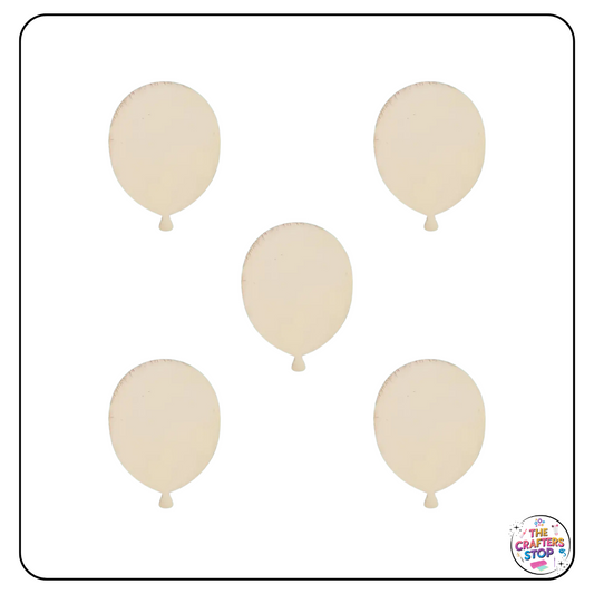 Decorative Wooden Balloon Blanks