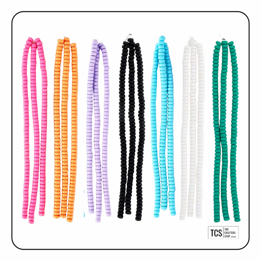 Polymer Clay Beads 6mm
