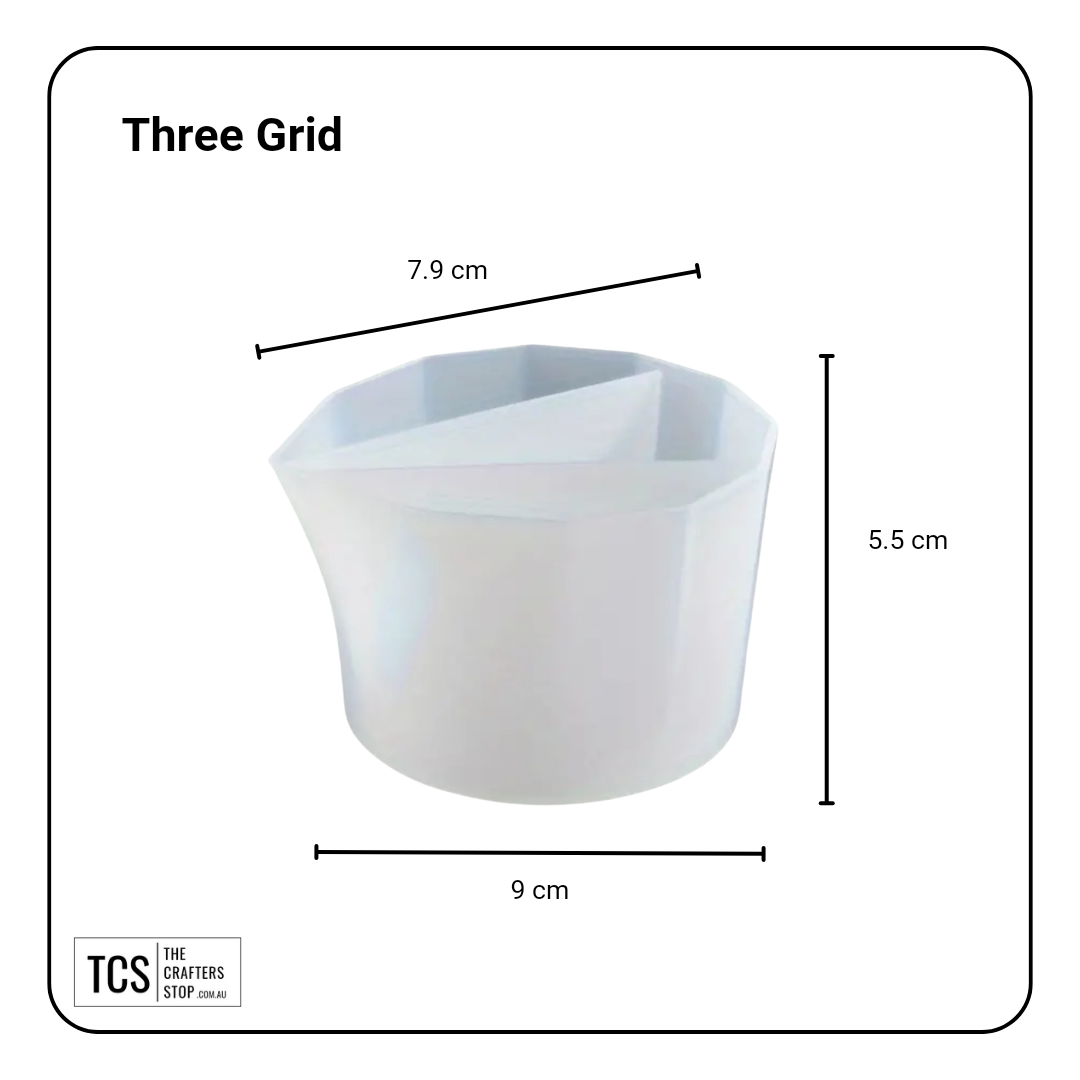 Split Silicone Resin Cup (3 Styles)