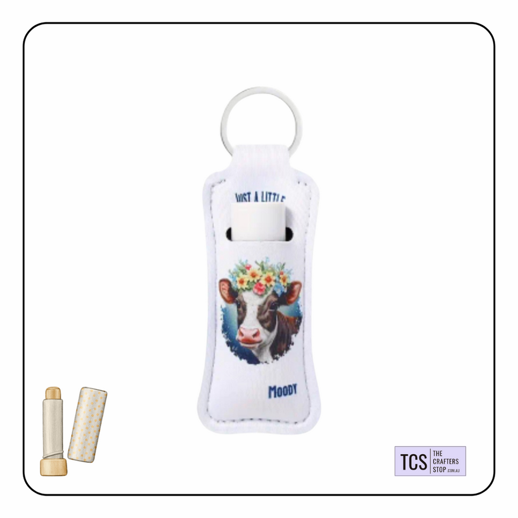Cow Themed Chapstick/Lipbalm Holders