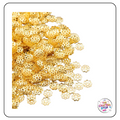 7mm Metal Flower Style Bead Caps