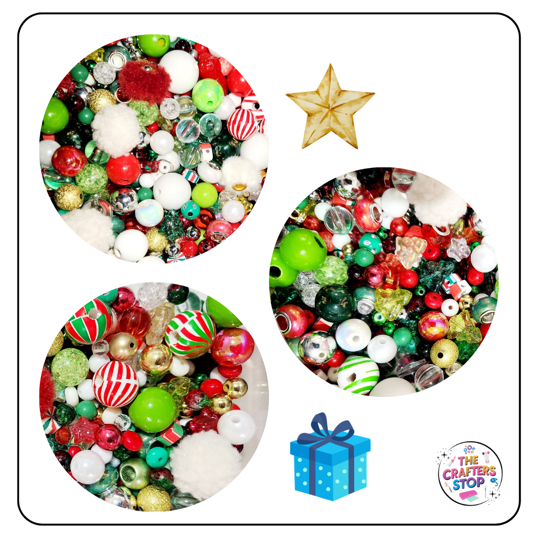 Christmas Bead Mix 40g/80g