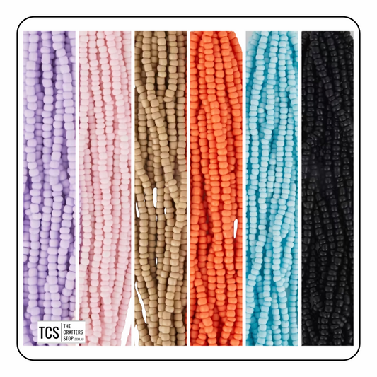 Glass Seed Beads 4mm