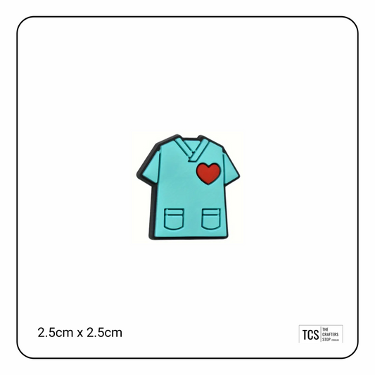 Nurse/Doctor Scrub Top Focal Beads