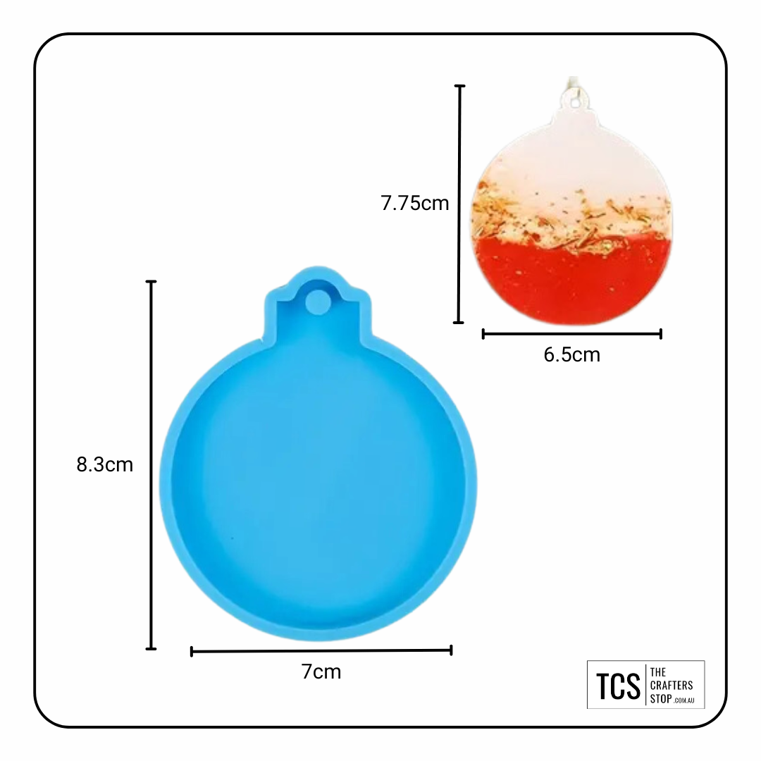 Resin Silicone Christmas Bauble Mould