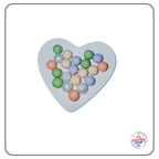 Mixed Silicone Beads - 13mm