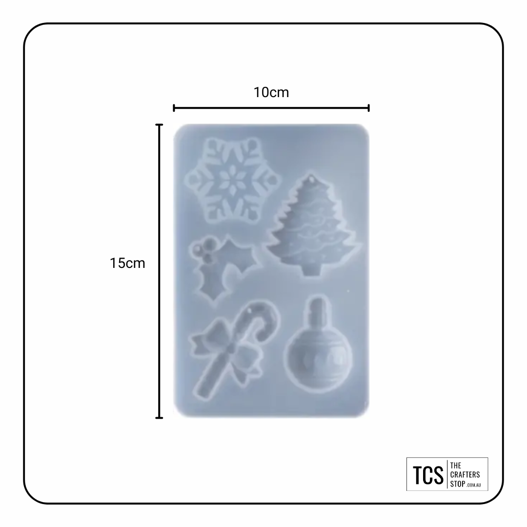 Resin Silicone Christmas Bauble Mould