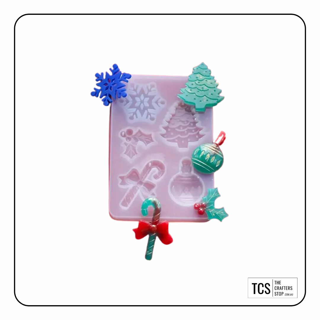 Resin Silicone Christmas Bauble Mould