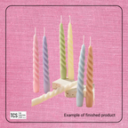 Resin Silicone Spiral Candle Mould