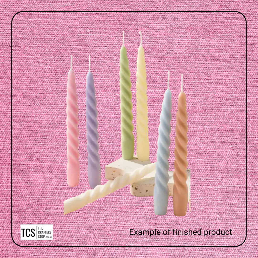 Resin Silicone Spiral Candle Mould