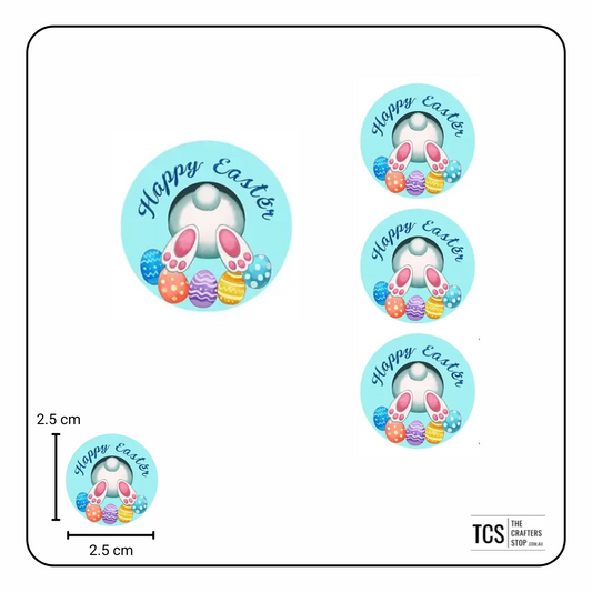 Cute "Happy Easter" Stickers