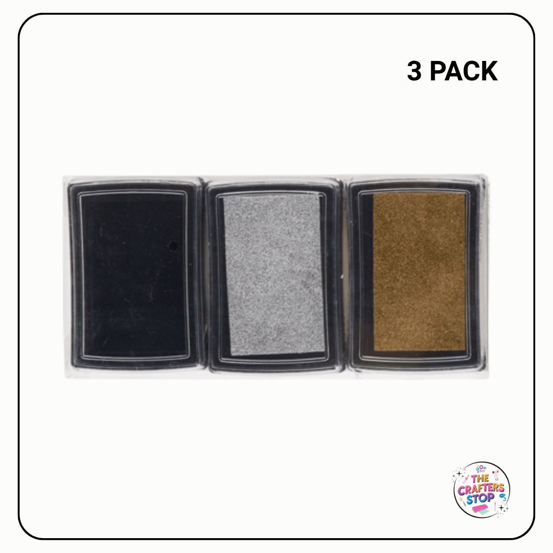 Stamp Pads - 3 Pack