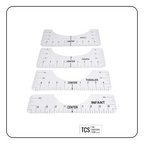 HTV T-Shirt Alignment Tool Set (4pcs) - 4 Colours available