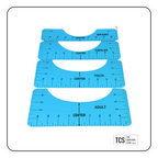 HTV T-Shirt Alignment Tool Set (4pcs) - 4 Colours available
