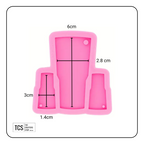 Resin Silicone Tumbler Keyring Mould