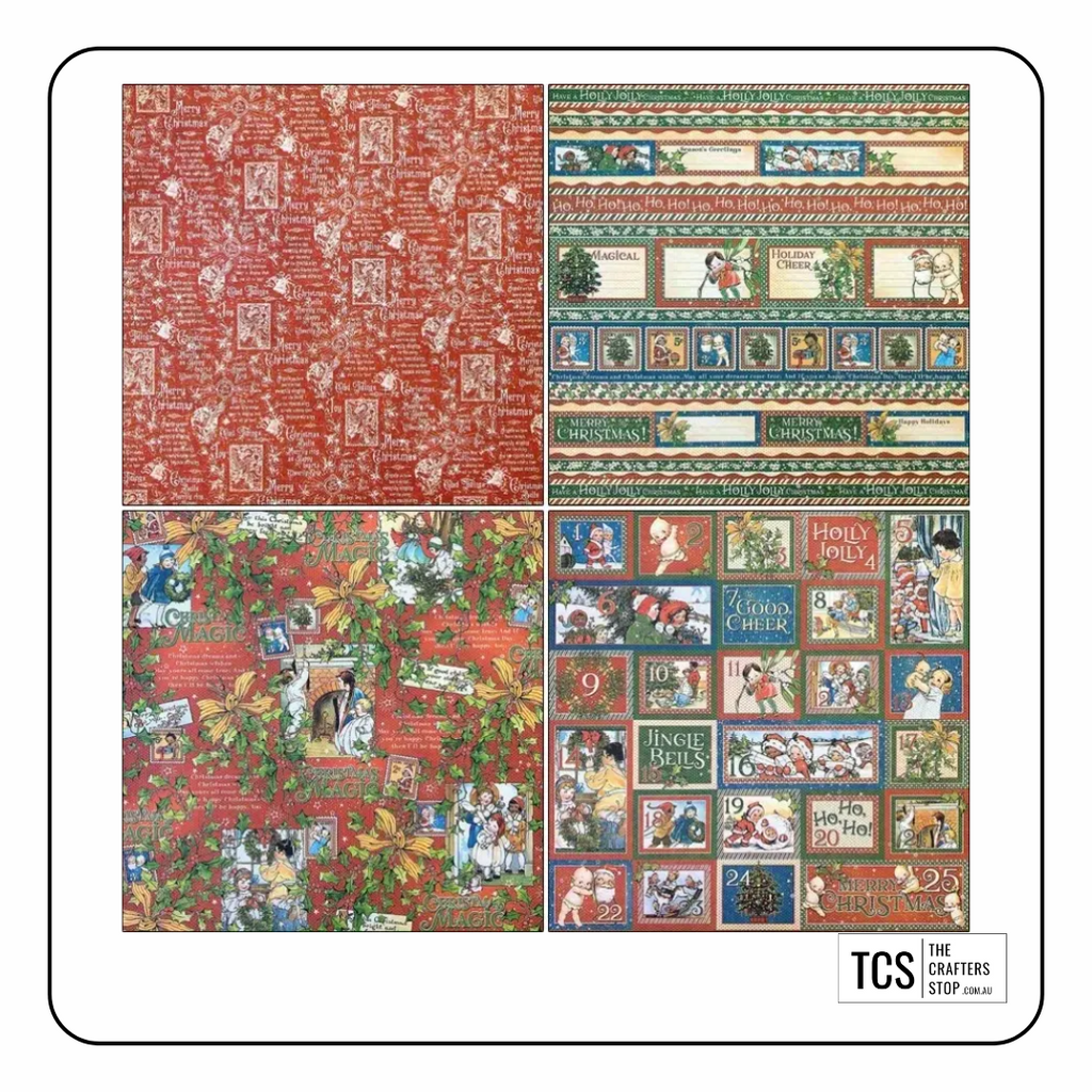 Christmas Vintage Design Paper Pad