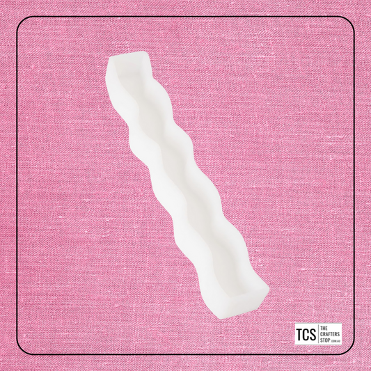 Resin Silicone Wavy Candle Mould
