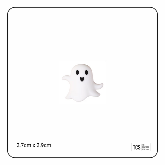 White Ghost Focal Beads