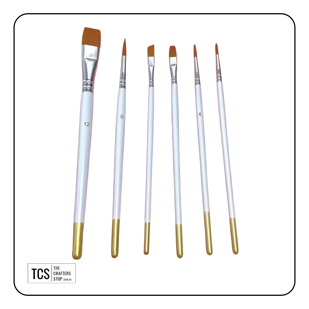 6pc Professional Paint Brush Set