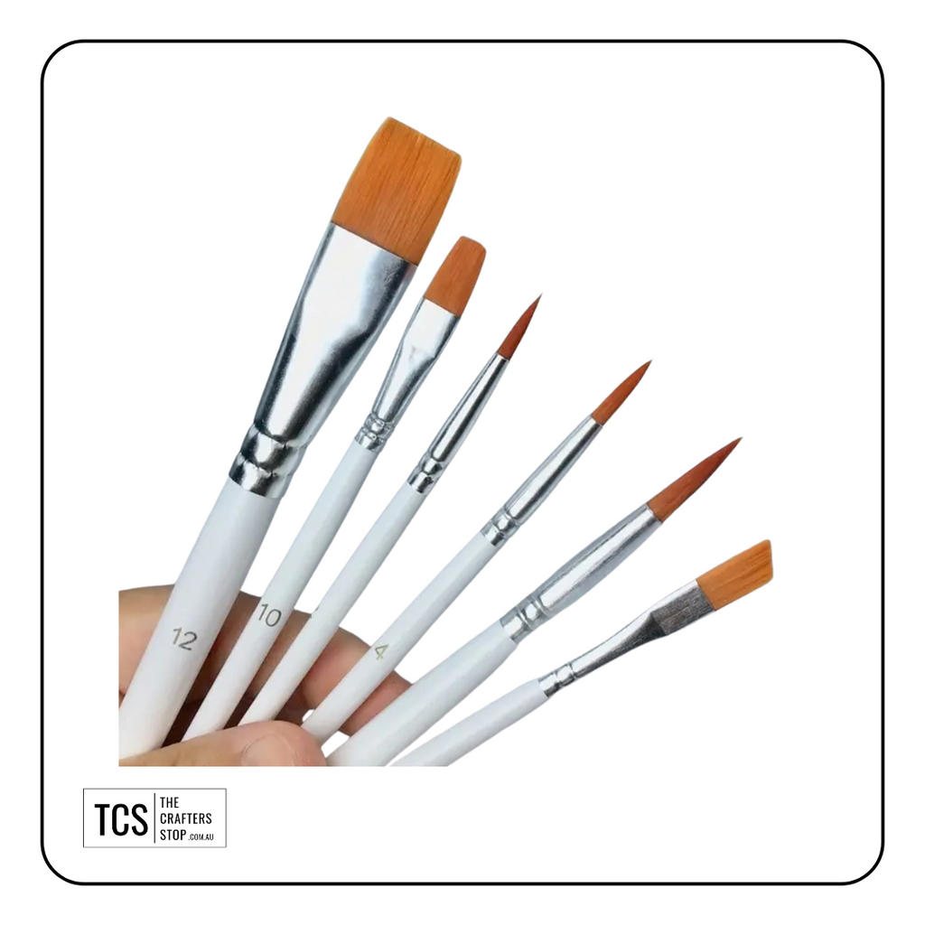 6pc Professional Paint Brush Set