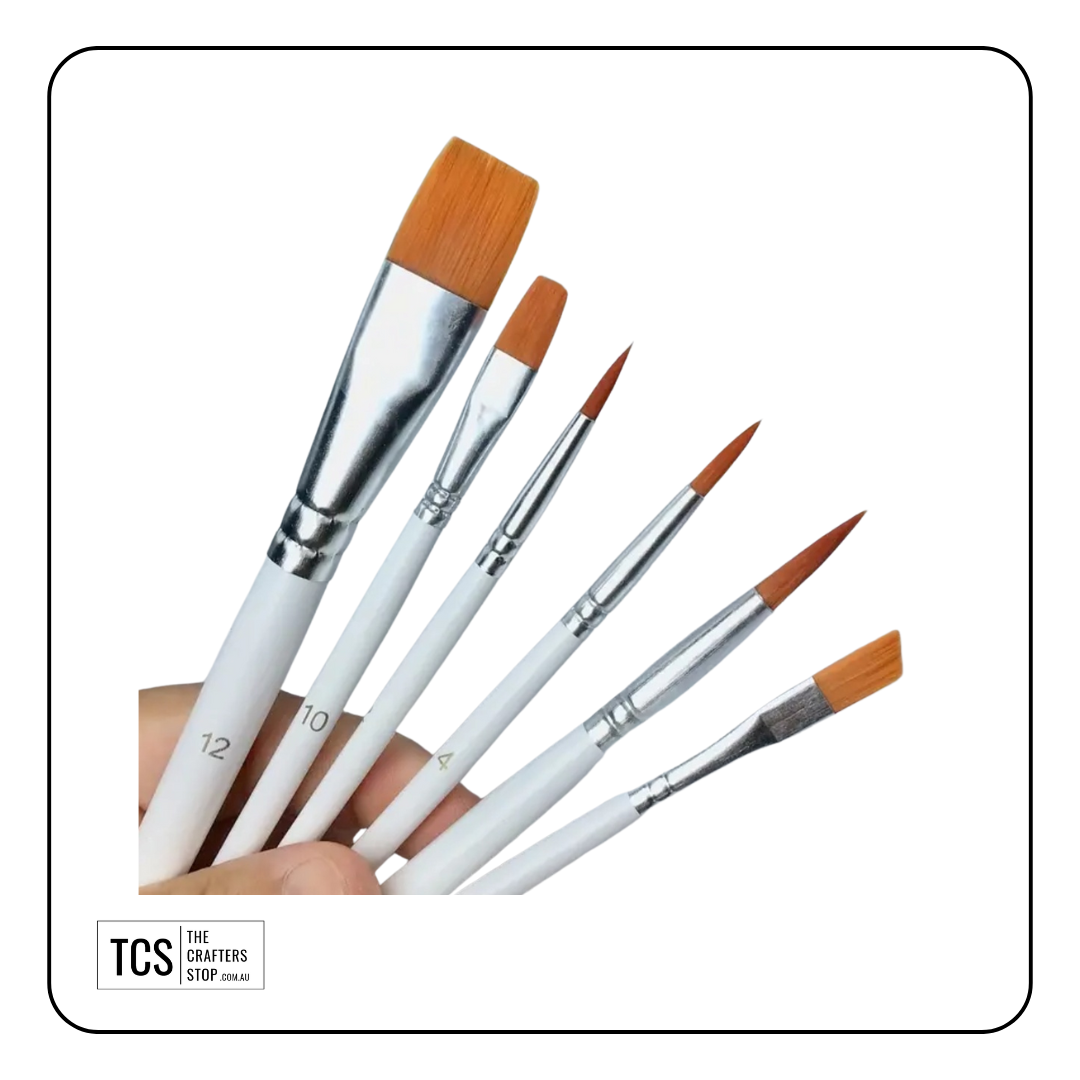 6pc Professional Paint Brush Set