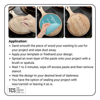 Wood Burning Paste 50g