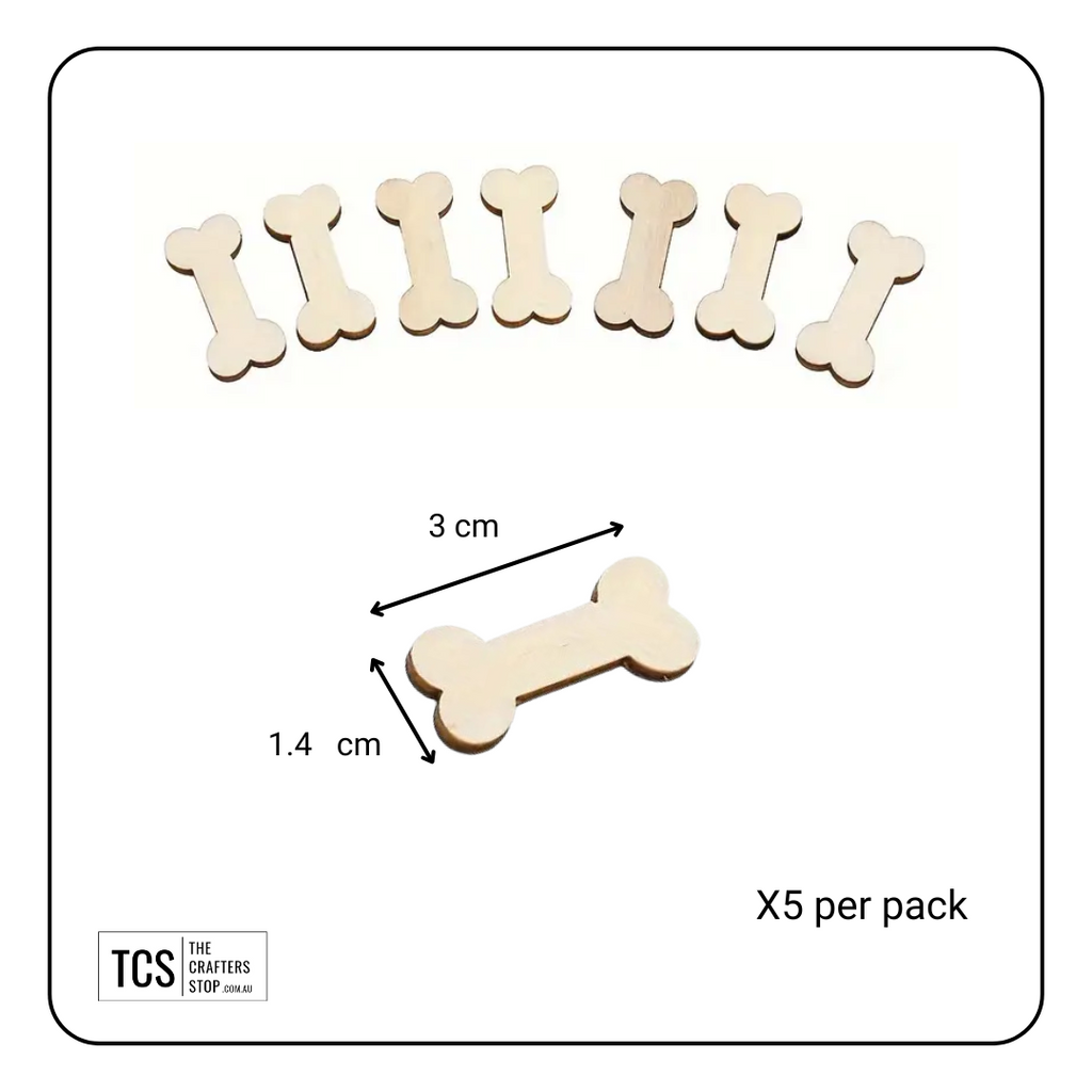 Wooden Pet Bone Blanks