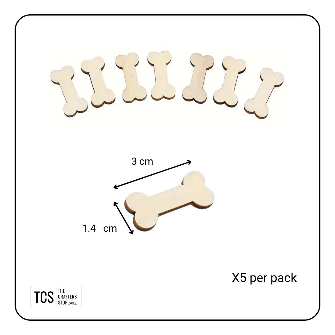 Wooden Pet Bone Blanks