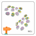 Wooden Easter Egg Shaped Beads