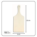 Blank Craft Wooden Paddle Shaped Board