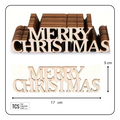 Wooden Merry Christmas Cutouts