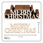 Wooden Merry Christmas Cutouts