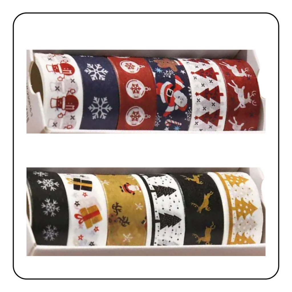 Decorative Christmas Washi Tape (2 Pack)