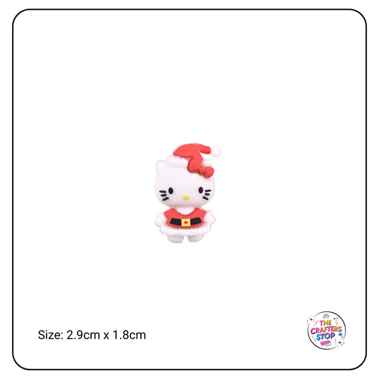 Christmas Hello Kitty Focal Beads